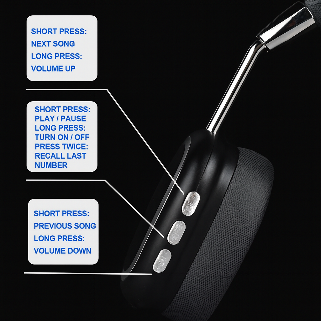 NovaSilence Wireless Noise-Cancelling Headphones